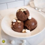 Ninja Creami Rocky Road Protein Ice Cream