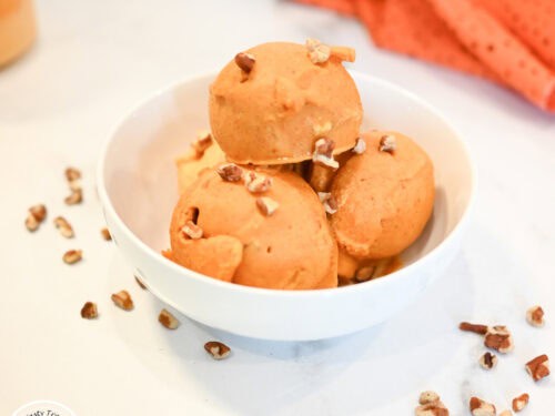 Ninja Creami Pumpkin Pecan Ice Cream-Low Calorie - The Tasty Travelers