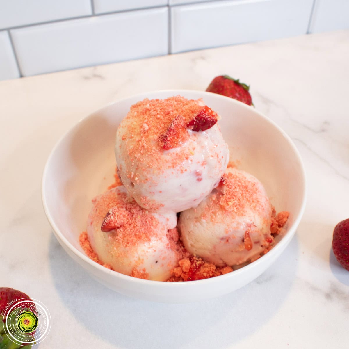 Ninja Creami Strawberry Shortcake Protein Ice Cream