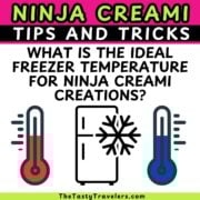 What is the ideal freezer temperature for Ninja Creami creations