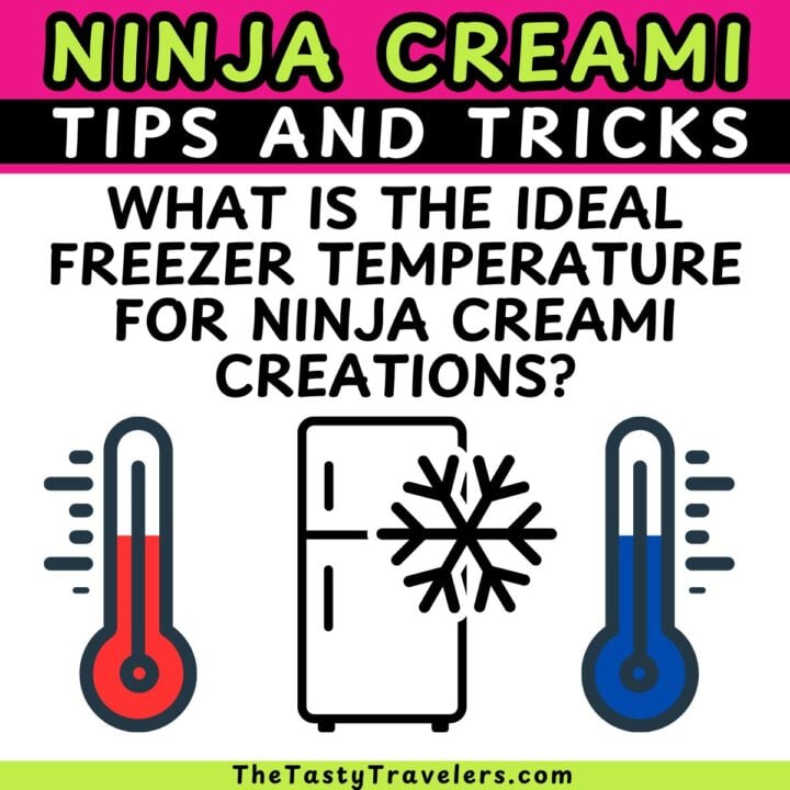 What is the ideal freezer temperature for Ninja Creami creations