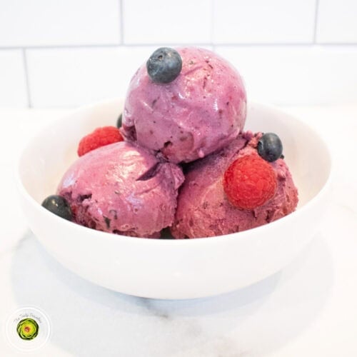 Ninja Creami Berry Blast Protein Ice Cream