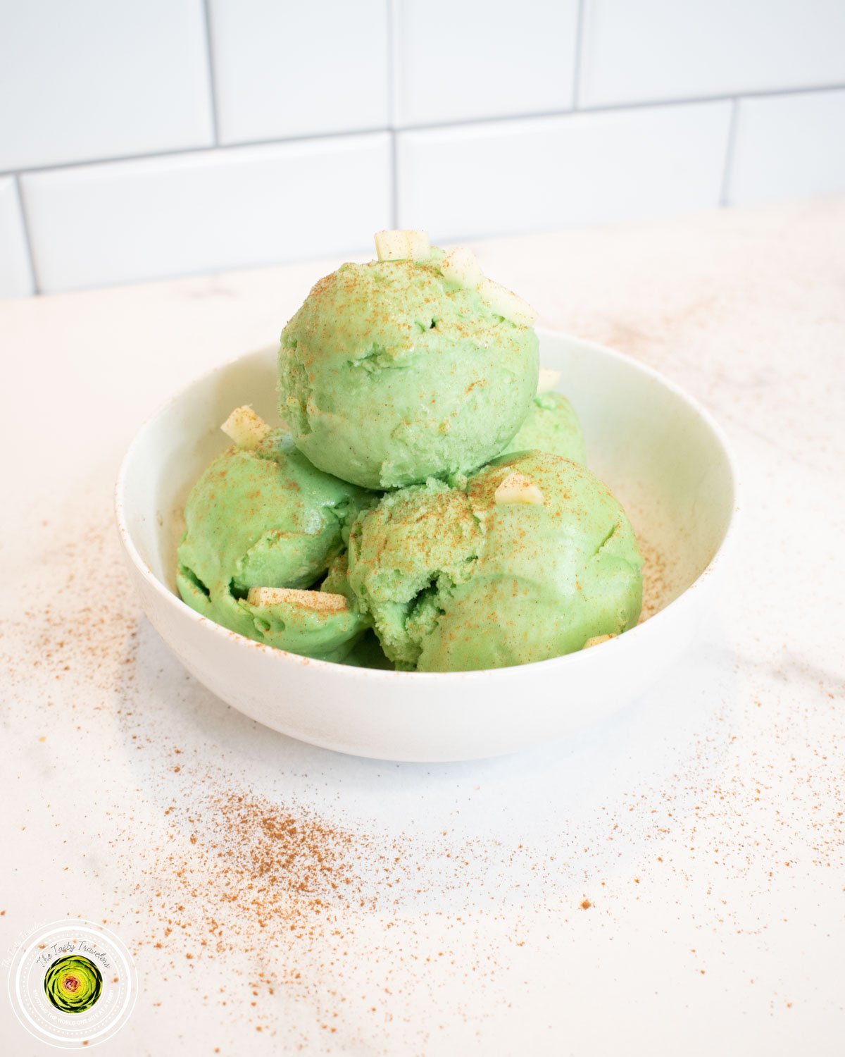 Cinnamon Green Apple Protein Ice Cream-5