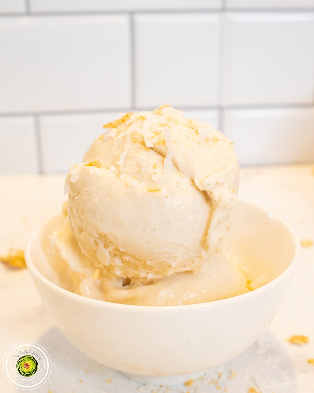 Ninja Creami Coconut Cream Pie Protein Frozen Yogurt