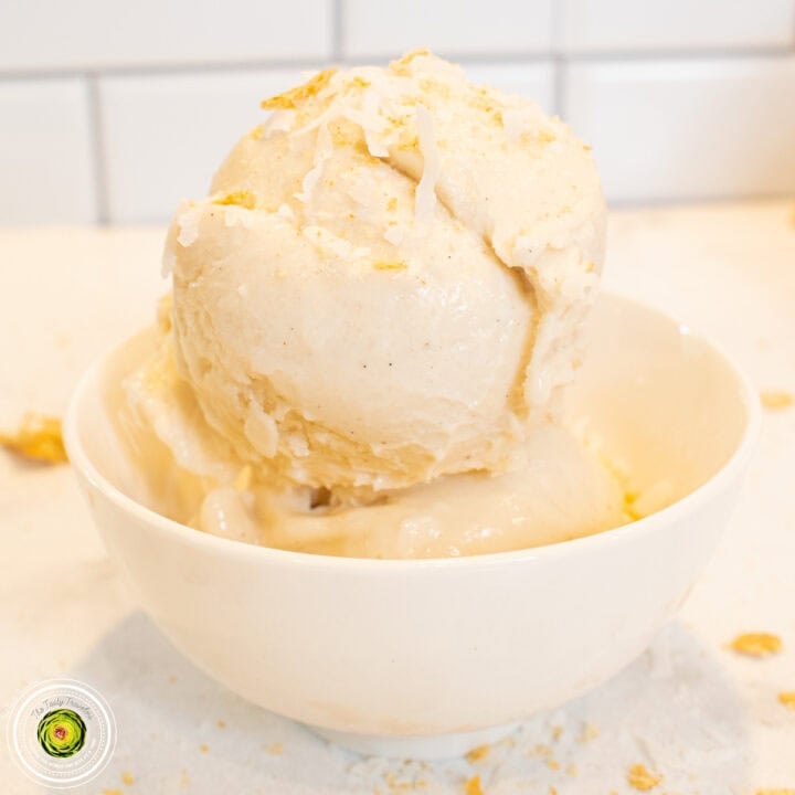 Ninja Creami Coconut Cream Pie Protein Frozen Yogurt