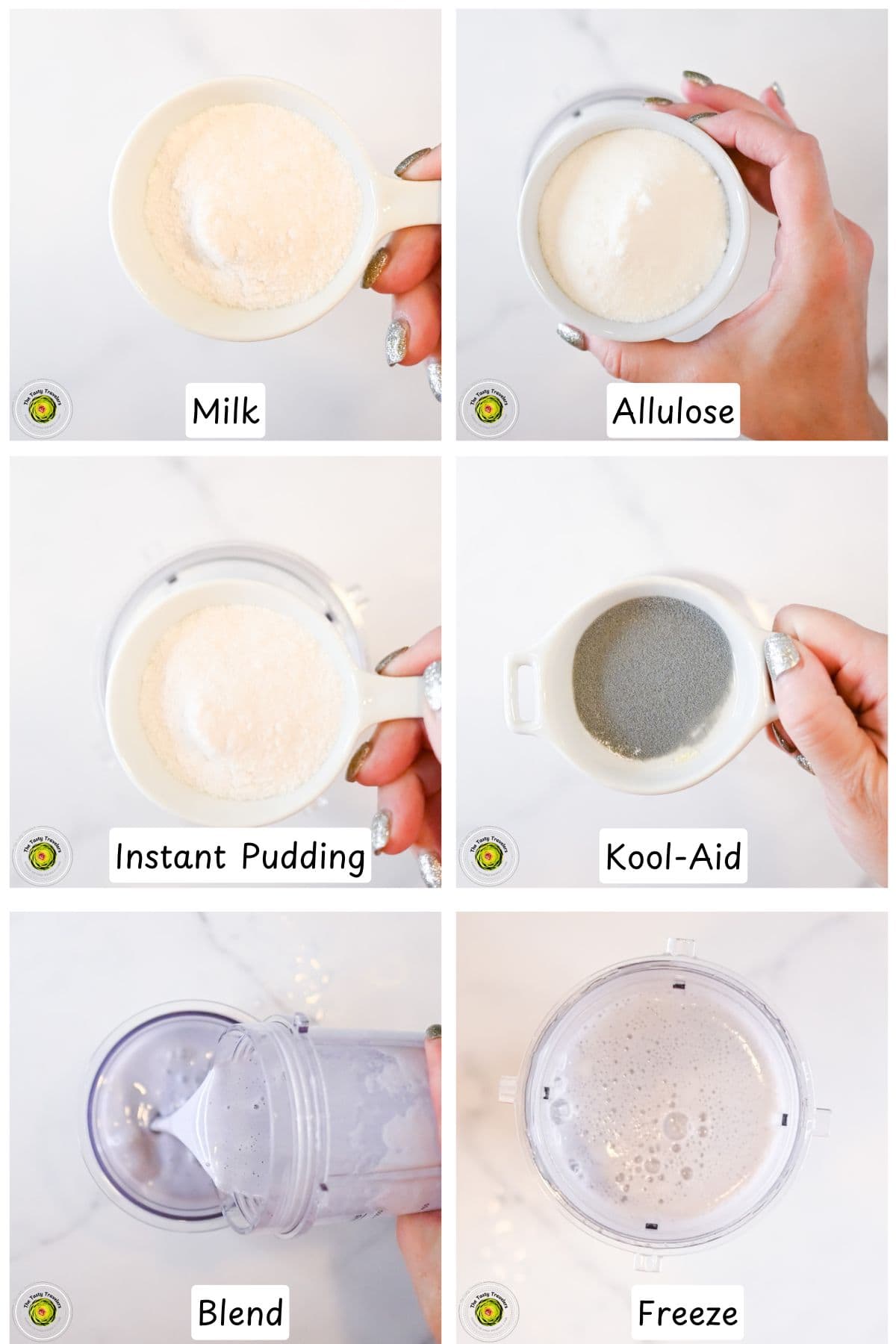 Ninja Creami Grape Kool-Aid Ice Cream Make the Base Recipe