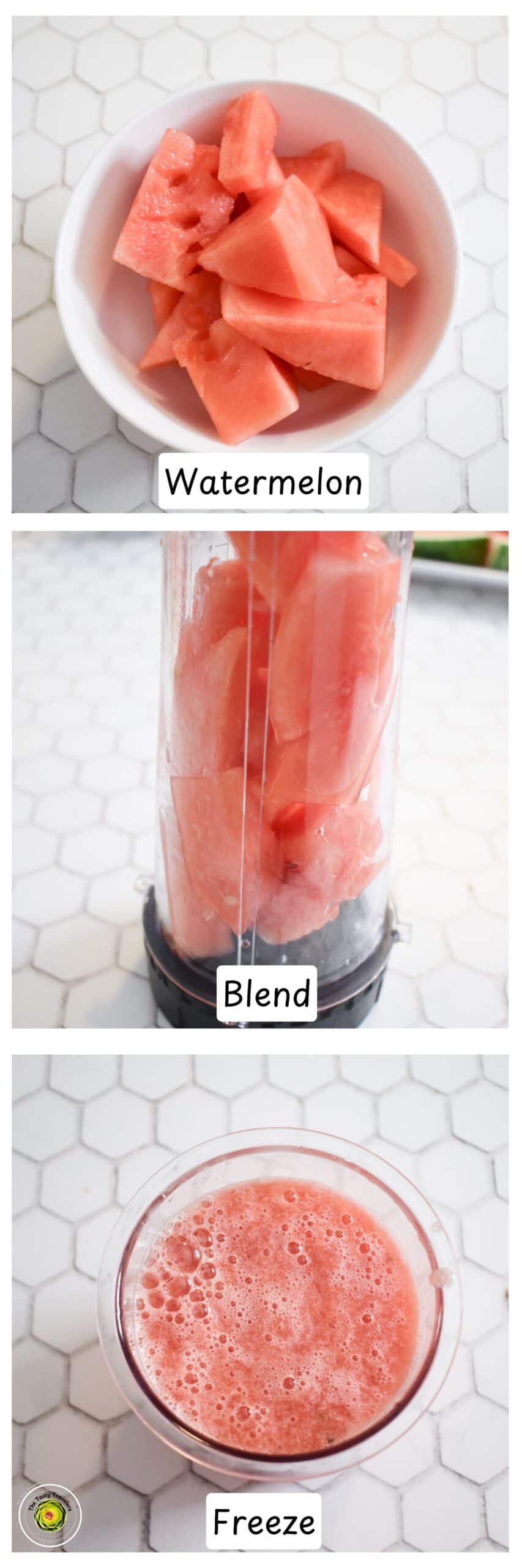 Ninja Creami Watermelon Sorbet Make the Base Recipe