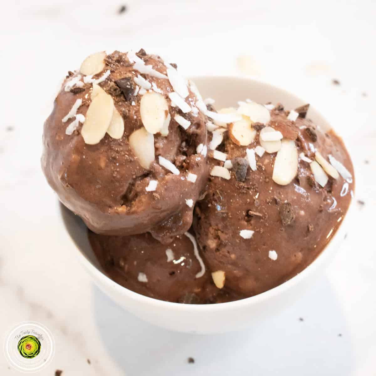 Ninja Creami Almond Joy Protein Ice Cream