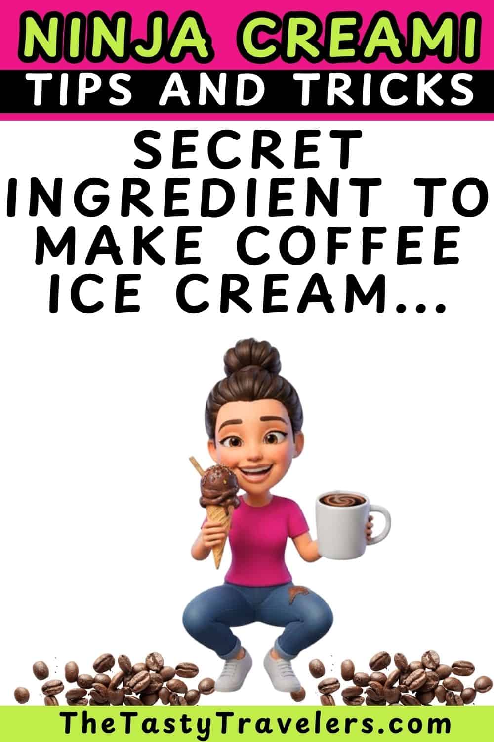 Secret ingredient to make coffee ice cream in the Ninja Creami