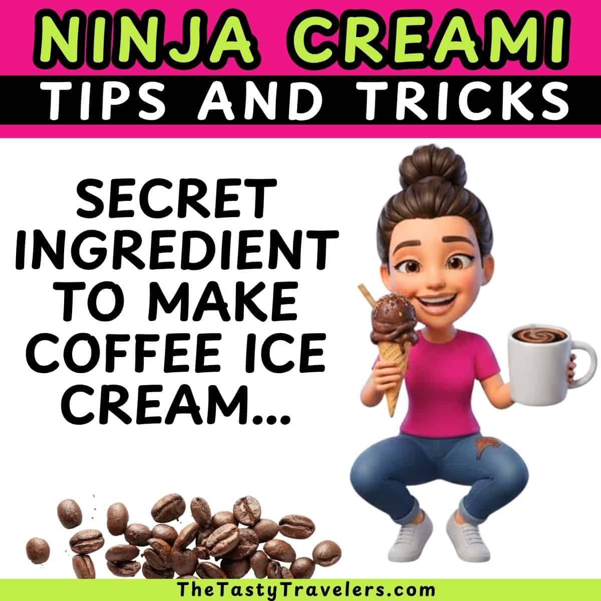 Secret ingredient to make coffee ice cream in the Ninja Creami