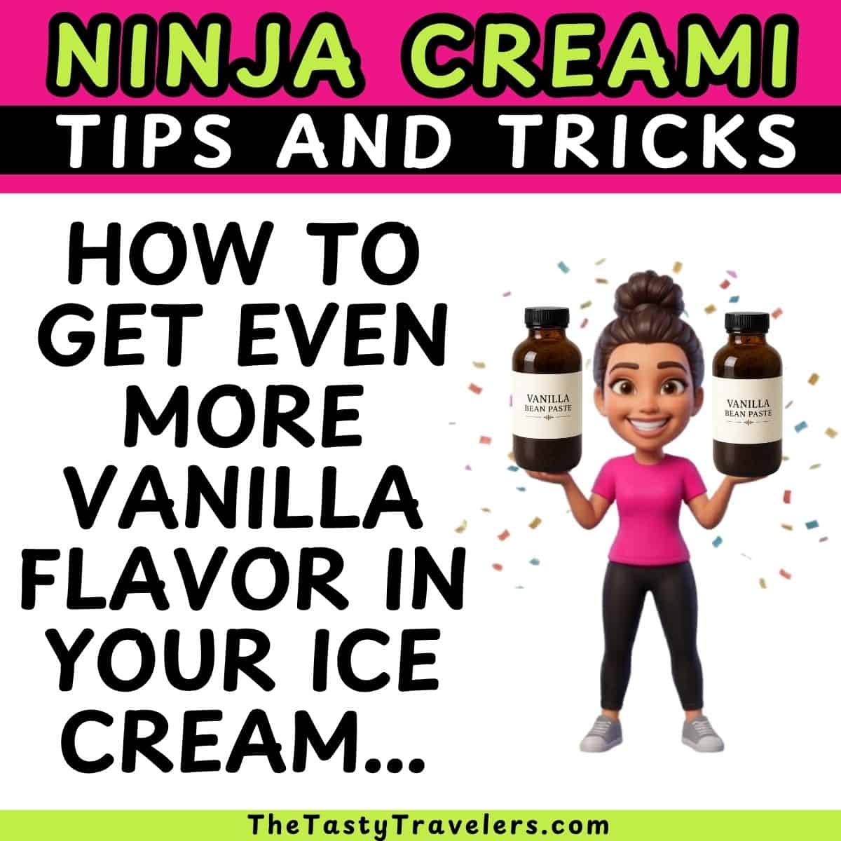 Use Vanilla Bean Paste Instead of Extract in Ninja Creami Recipes