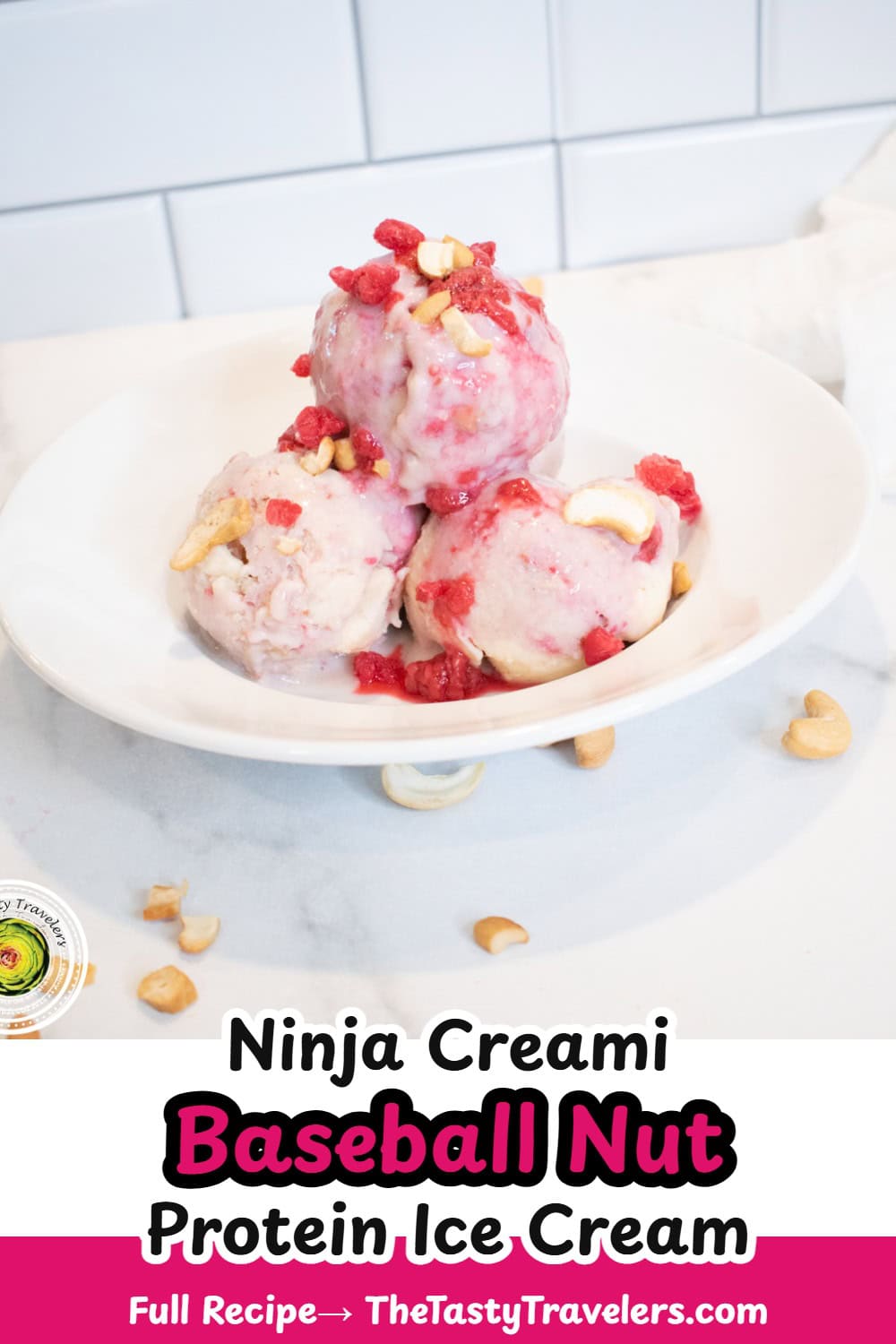 Ninja Creami Baseball Nut Protein Ice Cream