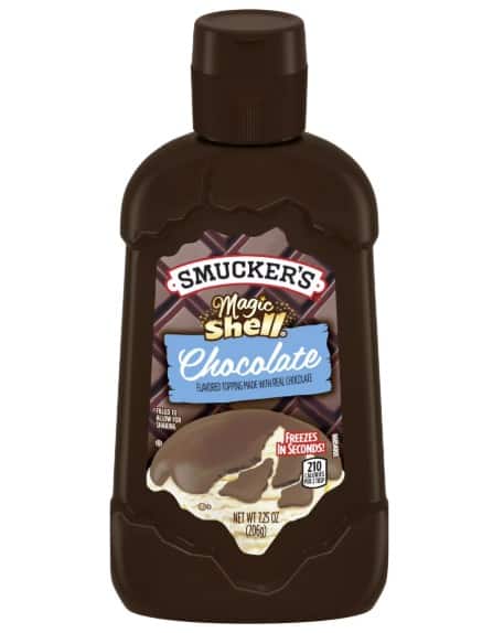 Magic Shell chocolate topping