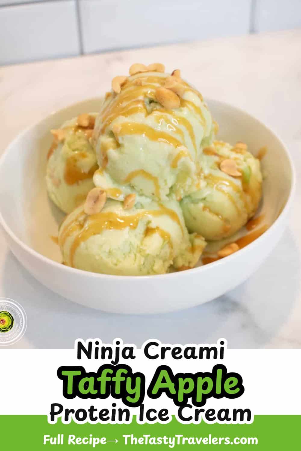 Ninja Creami Taffy Apple Protein Ice Cream