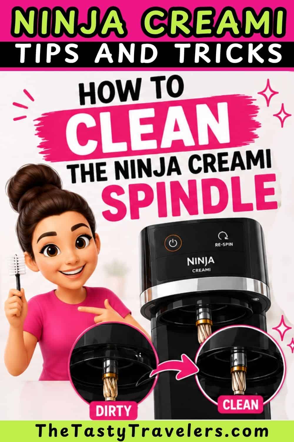 How to Clean the Ninja Creami Spindle