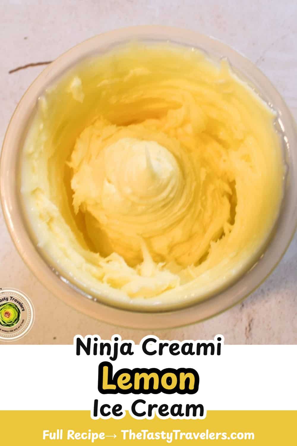 Ninja Creami Lemon Ice Cream