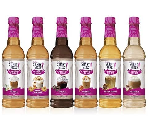 Skinny Syrups sugar free flavored syrups
