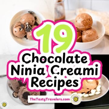 Chocolate Ninja Creami recipes for ice cream and protein treats.