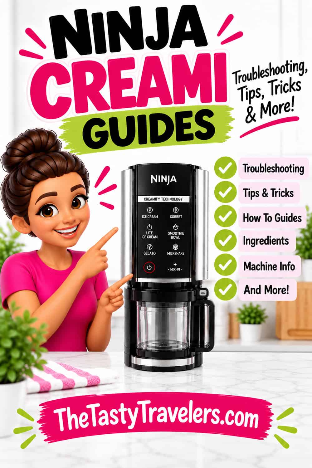 Ninja Creami Guides Pinterest