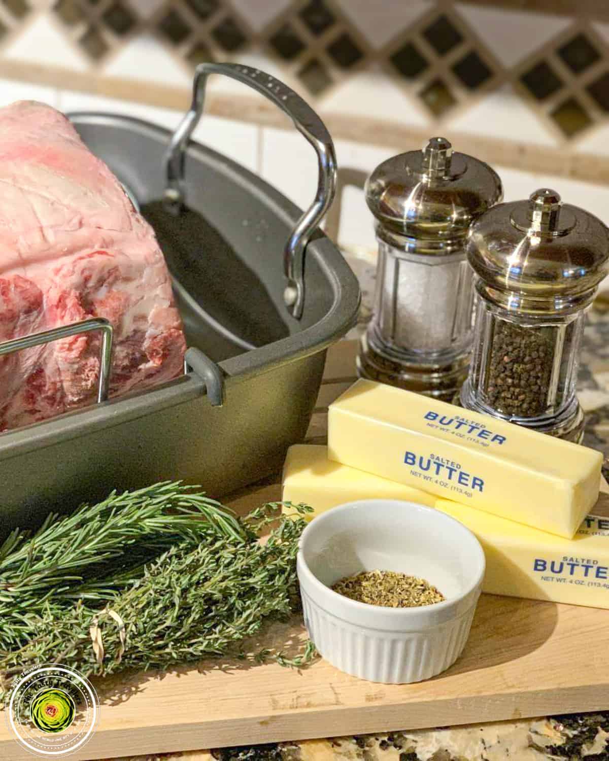 Prime Rib Compound Butter close up