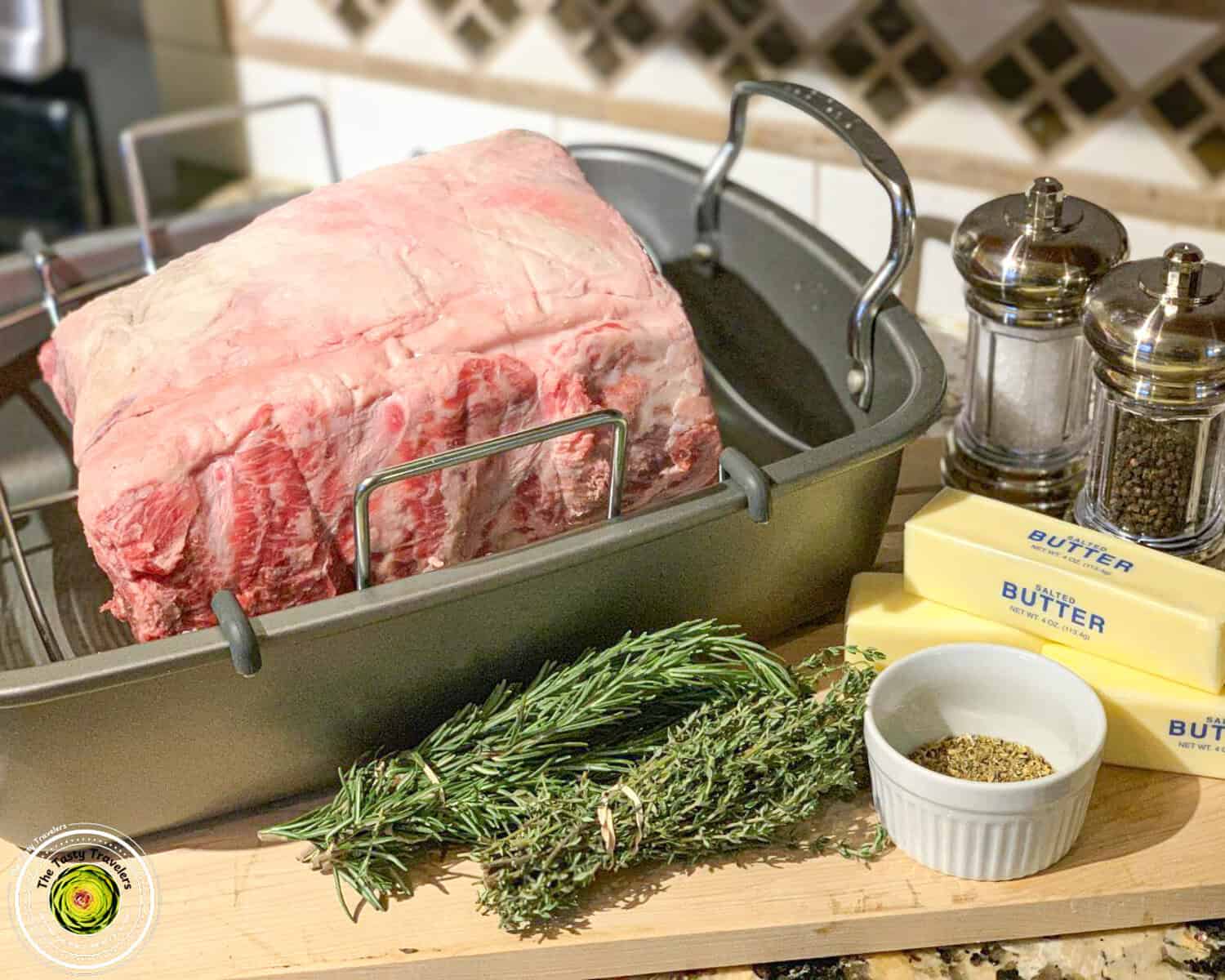 Ingredients for Prime Rib Compound Butter