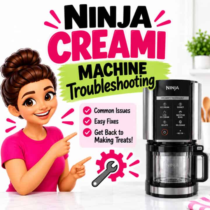 Ninja Creami Machine Troubleshooting